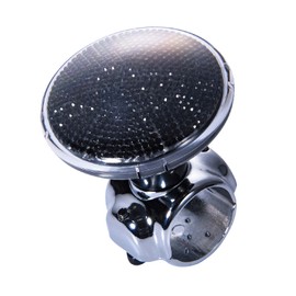 Hypersonic Large Bling Steering Wheel Knob Spinner - Compatible with Thick Steering Wheels, Felixable Smooth Suicide Knob with Bearing - Suitable for SUV, Trucks, Vans and Sport Steering Wheels