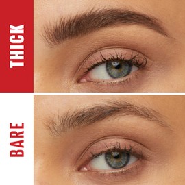 MAYBELLINE Maybelline Tattoo Studio Brow Styling Gel, Waterproof Eyebrow Make Up, Brow Tint for Up to 36HR Wear, Soft Brown, 1 Count