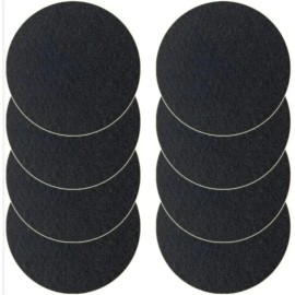 8 Pack Kitchen Compost Bin Pail  Charcoal Carbon Filter Replacements 7.25" Round