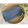 Linen Napkins –100% French Flax – Stonewashed Pure Linen Cloth