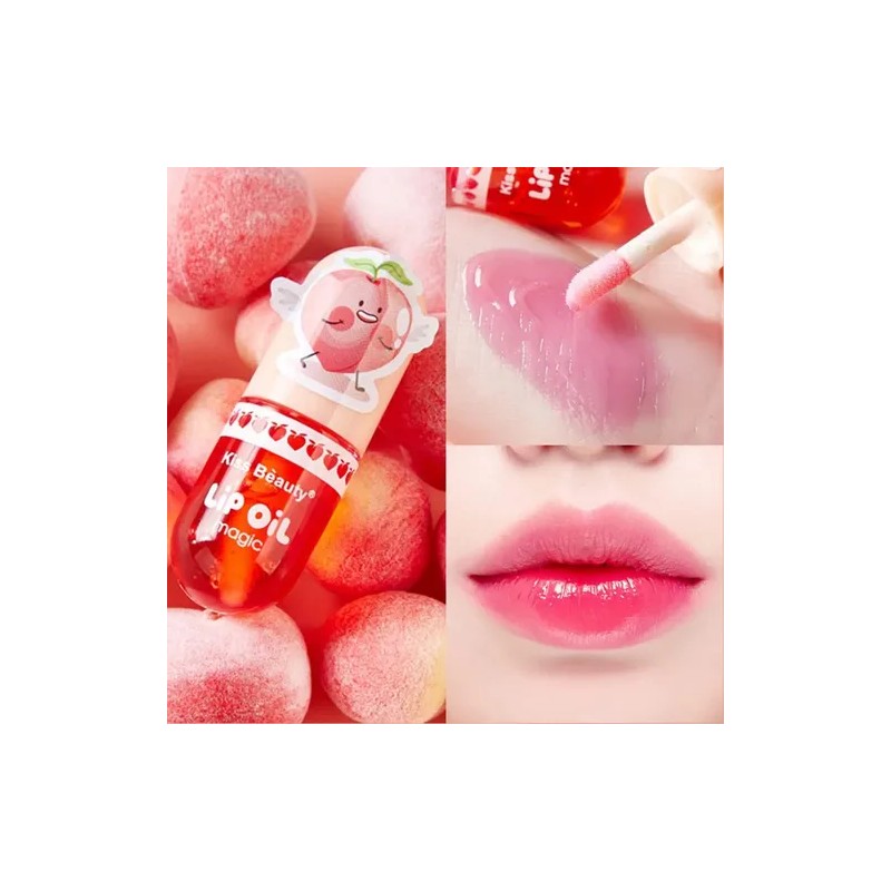 Cuidado Facial Lip Oil Magic Kiss Beauty Gloss Labial Brillo
