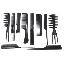 Beauty Headquarters 10 PIECES, PROFESSIONAL STYLING COMB SET