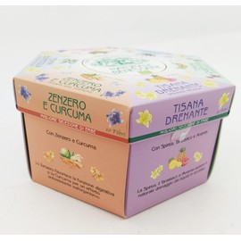 Brezzo Sweet Herbs Natural Organic Herbal Tea Collection Wellness 6 Flavours 60 Filters