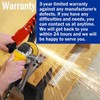 Lawn Mower Blade Sharpener Aluminum Alloy Blade Sharpener Tool Set