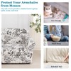 FUANGUI 3 Piece Stretch Sofa Couch Covers for 2 Cushion,