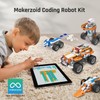 makerzoid STEM Coding Robot Kits for Kids Ages 6+, 26-in-1