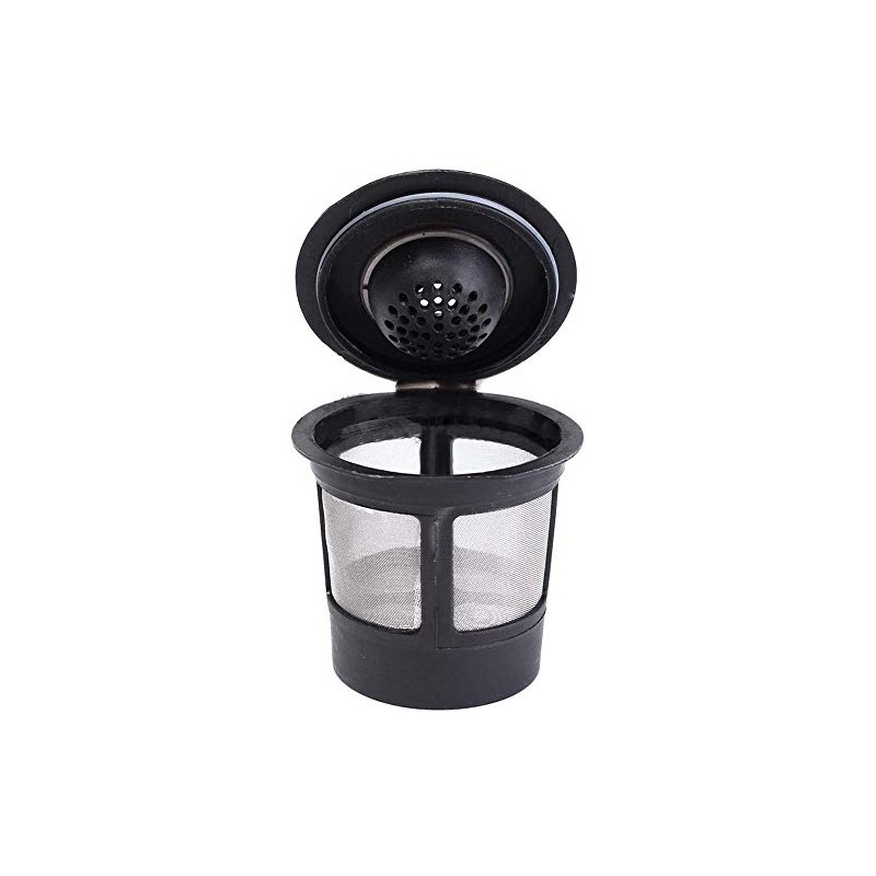 POFET 6 Set Refillable Reusable Coffee Capsule K-Cup for Keurig