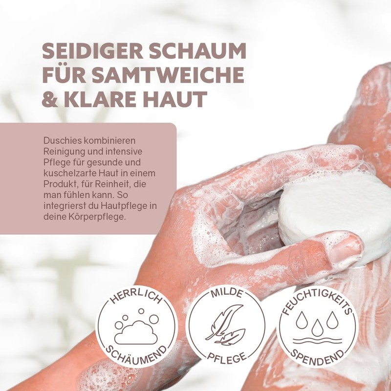 puremetics Duschie 'Various Varieties' | Firm, Nourishing Hydra Shower Gel