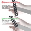 20 Pack Safety Knife Cover Sleeves Knives Edge Guard Blade