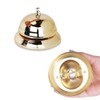 TOYANDONA Call Bell Metal Anti- Rust Ringing Service Bell Desk