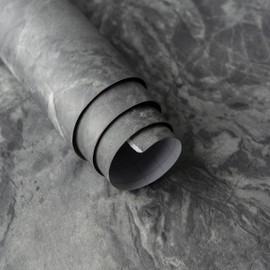 Black White Grey Granite Marble vinyl warp Contact Paper for Kitchen Countertops waterproof peel and stick wall paper 393.7"x17.7"Self Adhesive look stone Laminate Sheet Counter Top bathroom wallpaper