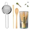 Bamboo Matcha Whisk Set for Tea Making – 4-Piece Chasen