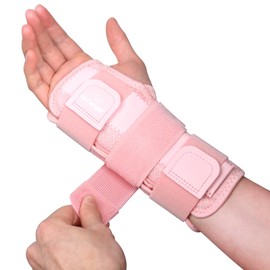 NuCamper Handgelenk Bandagen, Verstellbarer Rechts/Links Handgelenkschiene Karpaltunnelsyndrom für Frauen Männer, Abnehmbarer Schiene Handgelenkstütze Tendinitis,Arthritis,Verstauchungserholung,Sport