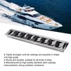 Marine Vent Grille Oblong Stainless Steel 8 Slots Grid Cover