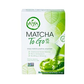 Aiya Matcha To Go paquetes de palos (10 por caja)                                                                                                     