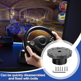 Universals - Adaptador de volante, adaptador de volante, adaptador de conversión de volante, adaptador de volante de carreras, adaptador de cubo de...