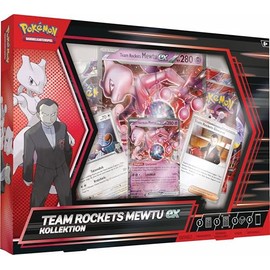 Pokémon - Trading Card Game: Team Rockets Mewtu-ex Collection (1 Holographic Promo Card, 1 Oversized Holographic Card & 4 Booster Packs)