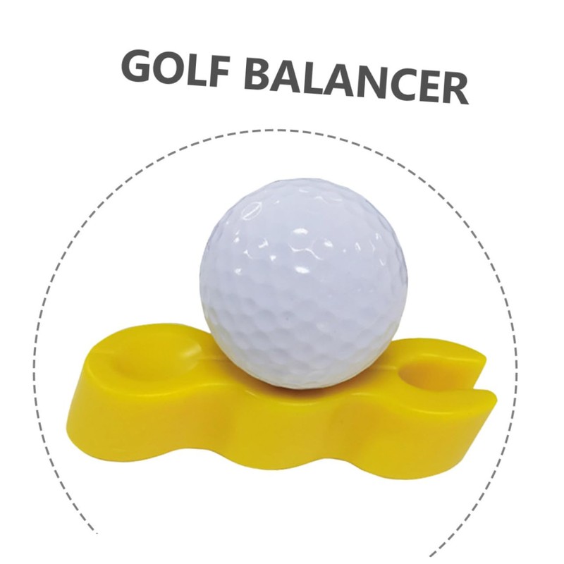 BESPORTBLE 3pcs Portable Golf Putting Trainer Reusable Putter for Accurate