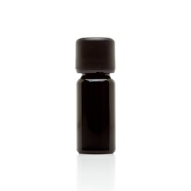 Infinity Jars 15 ml (.50 fl oz) Black Ultraviolet Glass Easy Pour Screw Top Bottle 3-Pack