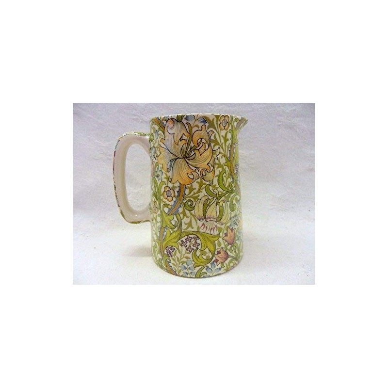 William Morris Golden Lilly Half Pint jug Made by Heron
