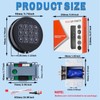 Gun Safe Lock Replacement with Solenoid Lock Black Keypad Electronic