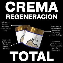 Crema Piel Bendita Regeneración Total Aclara Nutre Repara Cacao