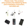 GEAMENT LED Light Set (Remote Control) Compatible with Corner Garage