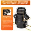 GASHER 1" Camlock Fittings Type A & D Polypropylene Cam