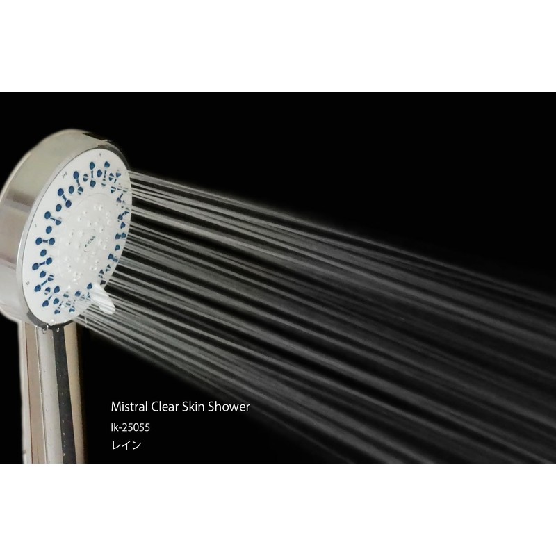 Mistral clear skin shower mist shower head with 5 functions