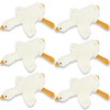 Flahard 6 Pcs 12 Inch White Goose Stuffed Animal Toys