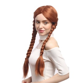 WIG ME UP - 90839-ZA130B Women's Carnival Wig Brown Light Brown Red Brown Long Braided Braids