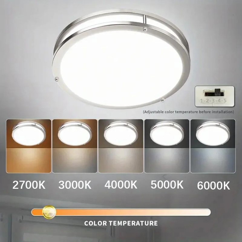 Local Warehouse 13Inch 36W 5CCT Waterproof Led Light Dimmable Led