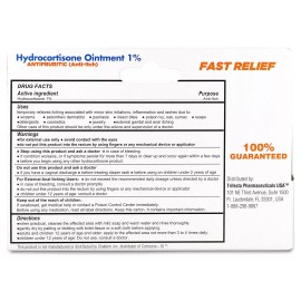 Globe 12 Tubes of Hydrocortisone Ointment 1% 1oz Maximum Strength Anti-Itch