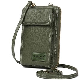 Valentoria Womens Crossbody Bag Cell phone Wallet Small Shoulder Purse Leather Card Handbag