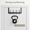 WLCSNG Heavy Duty Over The Door Hooks Rustproof - 25lb