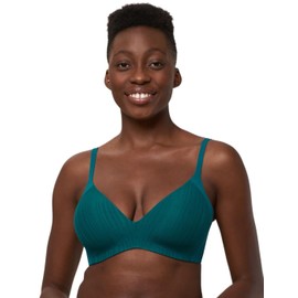 Triumph Women's Body Makeup Patchwork P Ex Bra, Blue Coral