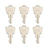 Newyuan 6Pcs Ignition Keys Replacement - A126 Compatible with APEM,