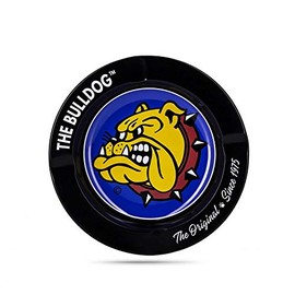 Bulldog Metal ashtray Black