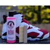 Pink Miracle Shoe Cleaner Kit Bottle Fabric Cleaner for Leather,