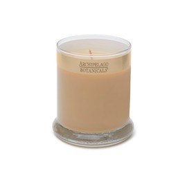 Archipelago Botanicals Kashmir Glass Jar Candle, Kashmir Vanilla, Orange Blossom and Sandalwood Scent, Lead-Free Candle Wicks, Burns Approx. 60 Hours (8.6 oz)