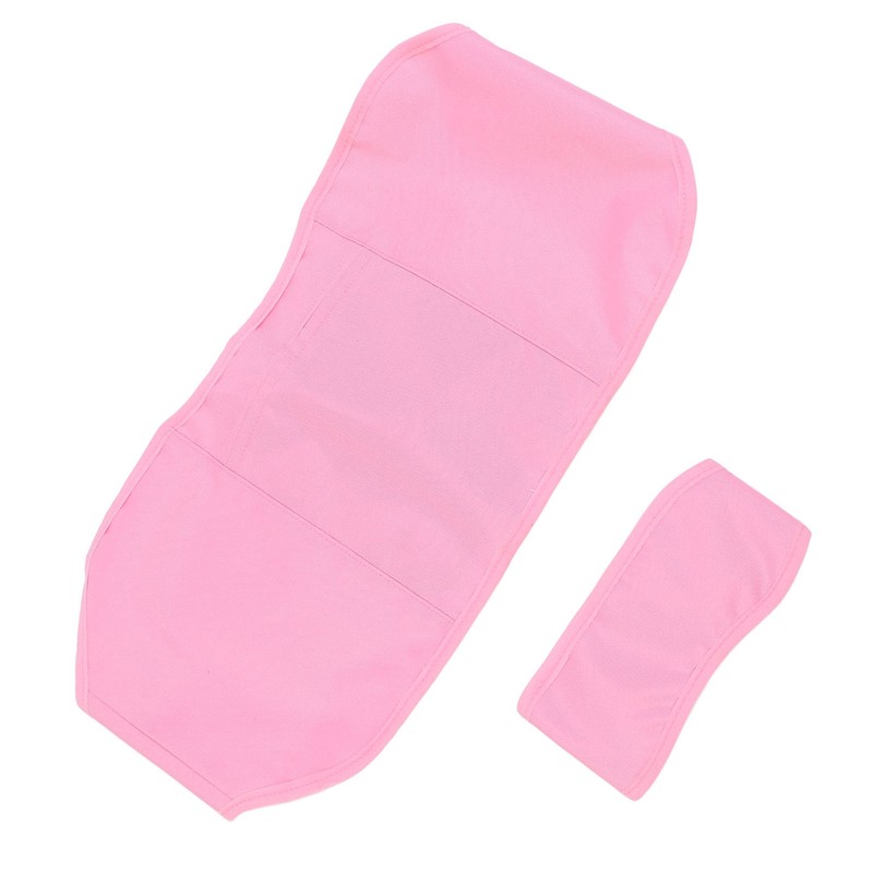 Castor Oil Pack Wrap Waterproof Oil Proof Adjustable Elastic Strap