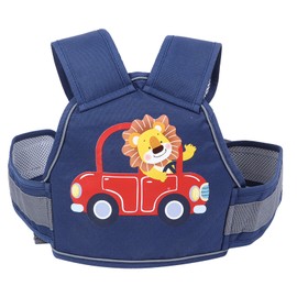 Motorbike Riding Bike Children Safety Harness Backseat Security Sling BeltDark Blue