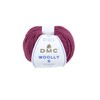 DMC "Woolly 5" Merino Wool, Bright Pink (55), 50g