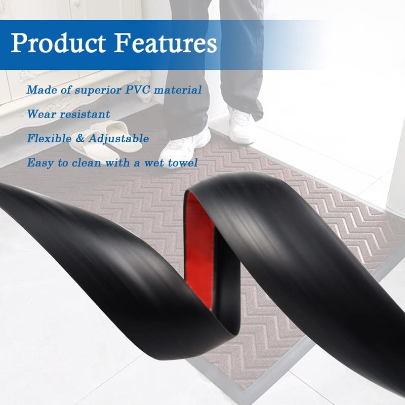 Floor Transition Strip Self Adhesive Carpet & Flooring Transitions Edging