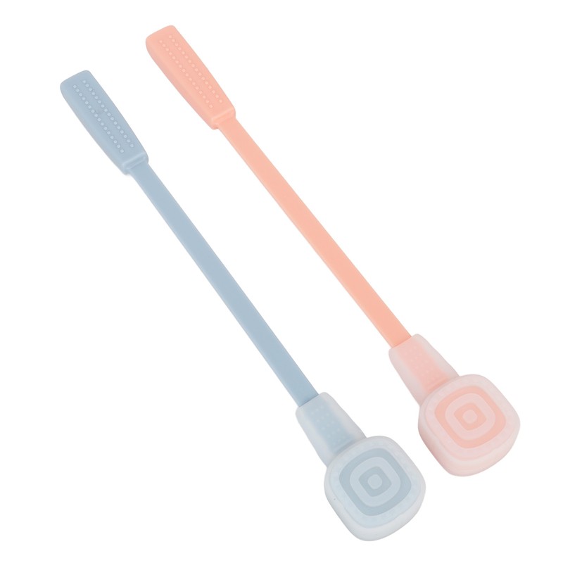 2Pcs Meridian Pat Sha Board Pats Pink Blue Silicone Health