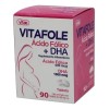 Vitafole Ácido Fólico + Dha, 90 Tabs De 180 Mg