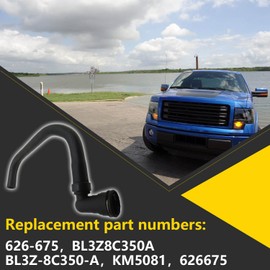 Engine Coolant Reservoir Hose ‎BL3Z-8C350-A,Fit for Ford F150 Lobo Lincoln Mark LT 2011-2014 5.0L, Lower Radiator Coolant Overflow Hose Replace ‎626-675 ‎BL3Z8C350A ‎BL3Z-8C350-A