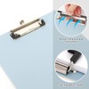 BEANPRECOY 4 Pcs A4 Plastic Clipboard, 12.5 x 9 Inch