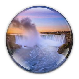 City Souvenirs Niagara Falls Paperweight in Gift Box, 3 Inch Crystal Dome, Perfect for House
