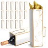 Fingertip WD 20 Pack Wine Gift Bag with Handles and